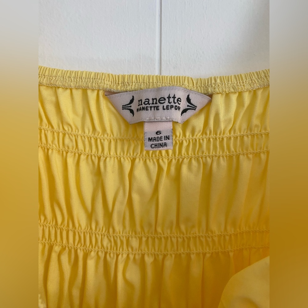 Nanette Lepore Yellow Dress - Picture 5 of 7